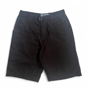 Black Billabong Flat Front Shorts - Size 32